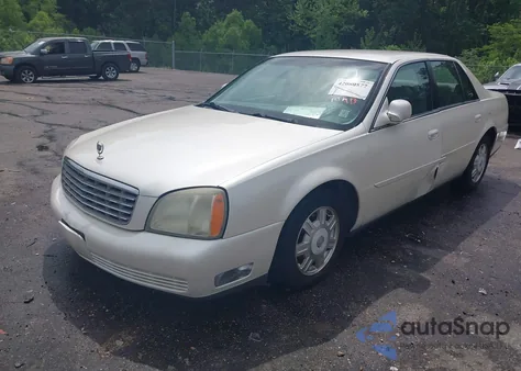 2003 Cadillac Deville Standard z USA, uszkodzony, nr VIN 1G6KD54Y03U182728